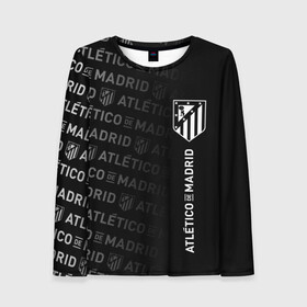 Женский лонгслив 3D с принтом ATLETICO DE MADRID АТЛЕТИКО в городе Новоалтайск, 100% полиэстер | длинные рукава, круглый вырез горловины, полуприлегающий силуэт | atletico madrid | fifa | football | football club. | sport | uefa | английская премьер лига | атлетико мадрид | лига финал | матч | спорт | уефа | финал | фифа | футбол | футбольный клуб