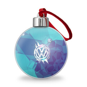 Ёлочный шар с принтом VOLKSWAGEN в городе Новоалтайск, Пластик | Диаметр: 77 мм | auto | drift | sport | volkswagen | авто | автомобили | автомобиль | автомобильные | бренд | внедорожники | дрифт | легковые | марка | спорт