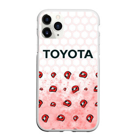 Чехол для iPhone 11 Pro матовый с принтом Тойота - Racing (Паттерн) в городе Новоалтайск, Силикон |  | auto | camry | corolla | cruiser | land | logo | moto | pro | racing | rav | supra | toyota | авенсис | авто | автомобиль | камри | королла | крузер | ленд | лого | логотип | логотипы | марка | мото | паттерн | рав | символ | тойота | шильдик