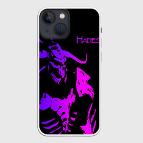 Чехол для iPhone 13 mini с принтом Hades demon в городе Новоалтайск,  |  | hades | zagreus | бесконечные круги ада | демон | компьютерная игра | мифология | рогатый | череп