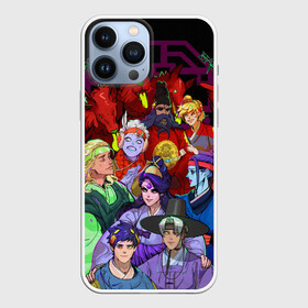 Чехол для iPhone 13 Pro Max с принтом Hades heroes в городе Новоалтайск,  |  | hades | roguelike | zagreus | алекто | боги | герои | дуса | загрей | компьютерная игра | красный волк | мегера | тисифон