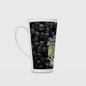 Кружка Латте с принтом Five Finger Death Punch 5FDP (Z) в городе Новоалтайск, Белая керамика | Объем 480 мл; Высота 150 мм; Диаметр 90 мм | Тематика изображения на принте: 5fdp | 5фдп | ffdp | five finger death punch | ivan moody | living the dream | zoltan bathory | альтернатива | грув метал | золтан батори | музыка | ню метал | рок | хард рок