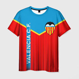 Мужская футболка 3D с принтом FC VALENCIA ФК ВАЛЕНСИЯ в городе Новоалтайск, 100% полиэфир | прямой крой, круглый вырез горловины, длина до линии бедер | fc valencia | fifa | football | football club. | sport | uefa | английская премьер лига | лига финал | матч | спорт | уефа | финал | фифа | фк валенсия | футбол | футбольный клуб