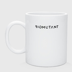 Кружка керамическая с принтом BIOMUTANT BLACK LOGO БИОМУТАНТ ЧЕРНОЕ ЛОГО (Z) в городе Новоалтайск, керамика | объем — 330 мл, диаметр — 80 мм. Принт наносится на бока кружки, можно сделать два разных изображения | biomutant | commando | cyfreaks | damdon | dead eye | hyra | mercenary | primal | rpg | saboteur | sentinel | биомутант | дамдон | диверсант | кунг фу сказка | постапокалиптический мир | рпг