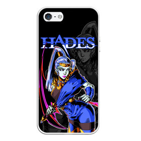 Чехол для iPhone 5/5S матовый с принтом Hades Megaera в городе Новоалтайск, Силикон | Область печати: задняя сторона чехла, без боковых панелей | hades | megaera | roguelike | аид | бесконечные круги ада | компьютерная игра | мегера | мифология