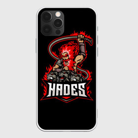Чехол для iPhone 12 Pro Max с принтом Hades в городе Новоалтайск, Силикон |  | hades | roguelike | аид | бесконечные круги ада | бог подземного мира | волк | компьютерная игра | мифология | трехглавый