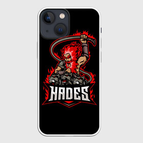 Чехол для iPhone 13 mini с принтом Hades в городе Новоалтайск,  |  | hades | roguelike | аид | бесконечные круги ада | бог подземного мира | волк | компьютерная игра | мифология | трехглавый