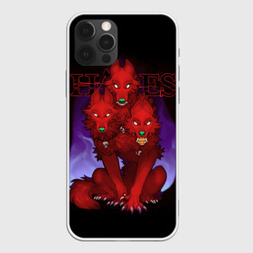 Чехол для iPhone 12 Pro Max с принтом Hades wolf в городе Новоалтайск, Силикон |  | hades | roguelike | бесконечные круги ада | волк | компьютерная игра | красный | трехглавый