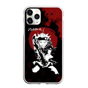 Чехол для iPhone 11 Pro Max матовый с принтом Чёрный клевер Аста с мечом в городе Новоалтайск, Силикон |  | asta | black bulls | black clover | quartet knights | yuno | акума | аниме | аста | блэк кловер | буракку куро:ба | демон | королевство клевера | король магов | лихт | магна | манга | пятилистник | черный бык | чёрный клев