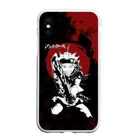 Чехол для iPhone XS Max матовый с принтом Чёрный клевер Аста с мечом в городе Новоалтайск, Силикон | Область печати: задняя сторона чехла, без боковых панелей | asta | black bulls | black clover | quartet knights | yuno | акума | аниме | аста | блэк кловер | буракку куро:ба | демон | королевство клевера | король магов | лихт | магна | манга | пятилистник | черный бык | чёрный клев