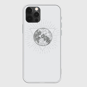 Чехол для iPhone 12 Pro Max с принтом ЛУНА ПРОВИДИЦА в городе Новоалтайск, Силикон |  | Тематика изображения на принте: вселенная | глаза | космос | луна | небо | серое
