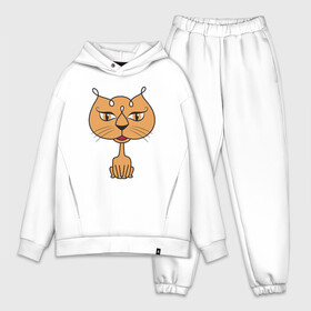 Мужской костюм хлопок OVERSIZE с принтом Кошечка в городе Новоалтайск,  |  | animal | cat | cute | kitty | meow | друг | животные | киска | китти | кот | котенок | котик | котэ | кошечка | кошка | лев | леопард | милый | мур | мяу | пантера | питомец | рысь | тигр