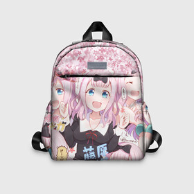Детский рюкзак 3D Chika Fujiwara: в городе Новоалтайск, 100% полиэстер | лямки с регулируемой длиной, сверху петелька, чтобы рюкзак можно было повесить на вешалку. Основное отделение закрывается на молнию, как и внешний карман. Внутри дополнительный карман. По бокам два дополнительных кармашка | kaguya sama: love is war | в любви как на войне | госпожа | кагуя | фудживара | фудзивара чика | чика