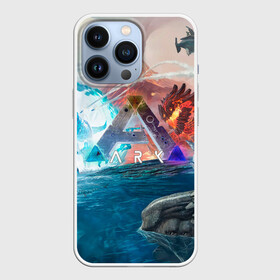 Чехол для iPhone 13 Pro с принтом Ark battelfield в городе Новоалтайск,  |  | ark | ark survive evolved | dinosour | game | games | арк | арк сурвайв эволвед | динозавр | игра | игры