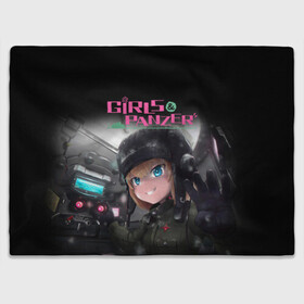 Плед 3D с принтом Девушки и танки Girls und Panzer (Z) в городе Новоалтайск, 100% полиэстер | закругленные углы, все края обработаны. Ткань не мнется и не растягивается | anime | girls und panzer | panzer | аниме | анцио | гарудзу андо панца | девушки и танки | куромориминэ | манго | оараи | пик чёрного леса | сандерс | спокон