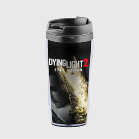 Термокружка-непроливайка с принтом Dying Light 2 Deluxe в городе Новоалтайск, внутренняя часть — пищевой пластик, наружная часть — прозрачный пластик, между ними — полиграфическая вставка с рисунком | объем — 350 мл, герметичная крышка | Тематика изображения на принте: action | aiden caldwell | dead island | death | dying light 2 | nextgen | parkour | playstation | ps 5 | stay human | survival | techland | virus | weapon | zombie | вирус | выживание | зараженный | зомби | монстр | оружие | оставайся человеком | паркур |