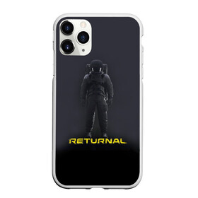 Чехол для iPhone 11 Pro матовый с принтом Returnal в городе Новоалтайск, Силикон |  | returnal | roguelike | астронавт | возврат | возвращение | космонавт | космос | логотипы игр | персонажи игр | селена вассос | фантастика | шутер