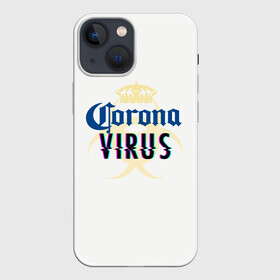 Чехол для iPhone 13 mini с принтом Корона Виоус в городе Новоалтайск,  |  | covid 19 | stella artua | болезнь | вирус | заболевание | карантин | ковид | корона | корона виоус | стела артуа