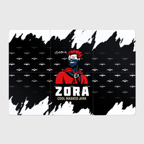Магнитный плакат 3Х2 с принтом ZORA COOL MASKED JERK в городе Новоалтайск, Полимерный материал с магнитным слоем | 6 деталей размером 9*9 см | asta | black bulls | black clover | quartet knights | yuno | акума | аниме | аста | блэк кловер | буракку куро:ба | демон | королевство клевера | король магов | лихт | магна | манга | пятилистник | черный бык | чёрный клев