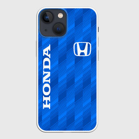 Чехол для iPhone 13 mini с принтом HONDA BLUE  | ХОНДА СИНИЙ в городе Новоалтайск,  |  | accord | car | civic | honda | sport | sportcar | авто | автомобиль | аккорд | линии | спорт | спорткар | тачка | хонда | цивик