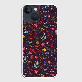 Чехол для iPhone 13 mini с принтом Подводный мир в городе Новоалтайск,  |  | fish | морские | морские рыбы | подводный мир | рыба | рыбки | рыбы