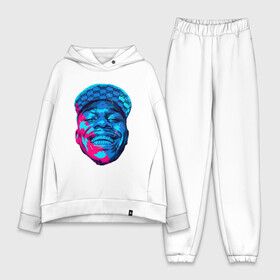 Женский костюм хлопок Oversize с принтом DaBaby Rainbow в городе Новоалтайск,  |  | deluxe | gangsta | lets gooo | rainbow | rap music | дабэби | лес гоо | музыка