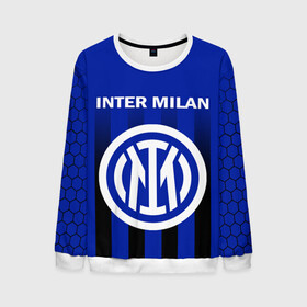 Мужской свитшот 3D с принтом ИНТЕР МИЛАН / INTER MILAN в городе Новоалтайск, 100% полиэстер с мягким внутренним слоем | круглый вырез горловины, мягкая резинка на манжетах и поясе, свободная посадка по фигуре | Тематика изображения на принте: fifa | football | football club internazionale milano | sport | uefa | английская премьер лига | интер | интернационале | италия. | лига финал | матч | милан | спорт | уефа | финал | фифа | футбол | футбольный клуб