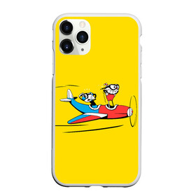 Чехол для iPhone 11 Pro матовый с принтом Летящие кружки в городе Новоалтайск, Силикон |  | arkade | cup head | cuphead | game | games | аркада | игра | игры | кап хэд | капхед | купа хэд | сгз руфв | сгзруфв | чашкоголовый