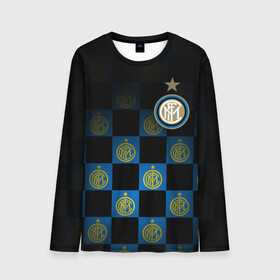 Мужской лонгслив 3D с принтом ИНТЕР МИЛАН / INTER MILAN в городе Новоалтайск, 100% полиэстер | длинные рукава, круглый вырез горловины, полуприлегающий силуэт | fifa | football | football club internazionale milano | sport | uefa | английская премьер лига | интер | интернационале | италия. | лига финал | матч | милан | спорт | уефа | финал | фифа | футбол | футбольный клуб