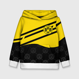 Детская толстовка 3D с принтом ФК БОРУССИЯ / FC BORUSSIA в городе Новоалтайск, 100% полиэстер | двухслойный капюшон со шнурком для регулировки, мягкие манжеты на рукавах и по низу толстовки, спереди карман-кенгуру с мягким внутренним слоем | ballspielverein borussia 09 e v dortmund | borussia | fifa | football | sport | uefa | боруссия | германия. | лига финал | матч | спорт | уефа | финал | фифа | футбол | футбольный клуб