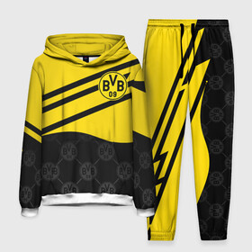 Мужской костюм 3D (с толстовкой) с принтом ФК БОРУССИЯ   FC BORUSSIA в городе Новоалтайск,  |  | Тематика изображения на принте: ballspielverein borussia 09 e v dortmund | borussia | fifa | football | sport | uefa | боруссия | германия. | лига финал | матч | спорт | уефа | финал | фифа | футбол | футбольный клуб
