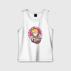 Детская майка хлопок с принтом Anime Girl loves Ramen в городе Новоалтайск,  |  | art | city | dokan | japan | manga | ramen | tokyo | vaporwave | аниме девочка | аниме это жизнь | арт | винтаж | девушка ест рамен | докан | иероглифы | лапшичка | манга | паровая волна | рамен | токио | фанат аниме | япония