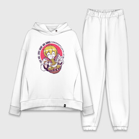 Женский костюм хлопок Oversize с принтом Anime Girl loves Ramen в городе Новоалтайск,  |  | art | city | dokan | japan | manga | ramen | tokyo | vaporwave | аниме девочка | аниме это жизнь | арт | винтаж | девушка ест рамен | докан | иероглифы | лапшичка | манга | паровая волна | рамен | токио | фанат аниме | япония