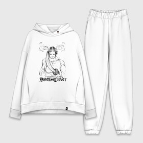Женский костюм хлопок Oversize с принтом Ями Сукэхиро Чёрный клевер в городе Новоалтайск,  |  | asta | black bulls | black clover | quartet knights | yuno | акума | аниме | аста | блэк кловер | буракку куро:ба | демон | королевство клевера | король магов | лихт | магна | манга | пятилистник | черный бык | чёрный клев
