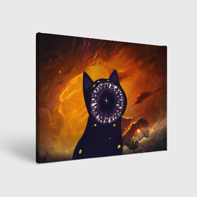 Холст прямоугольный с принтом Космический кот | Space Cat (Z) в городе Новоалтайск, 100% ПВХ |  | cat | cats | colors | galaxy | meow | paints | space | star
nebula | абстракция | вселенная | галактика | звезда | звезды | космический | кот | котик | котики | коты | кошка | кошки | красивая кошка | краски | мяу | планеты