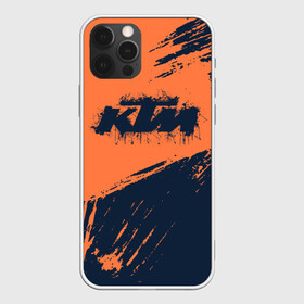 Чехол для iPhone 12 Pro Max с принтом KTM | ГРАНЖ (Z) в городе Новоалтайск, Силикон |  | Тематика изображения на принте: enduro | ktm | moto | moto sport | motocycle | sportmotorcycle | гранж | ктм | мото | мото спорт | мотоспорт | спорт мото