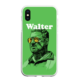 Чехол для iPhone XS Max матовый с принтом Walter The Big Lebowski в городе Новоалтайск, Силикон | Область печати: задняя сторона чехла, без боковых панелей | big lebowski | donney | dude | lebowski | the big lebowski | the dude | walter | большой лебовски | лебовски | чувак