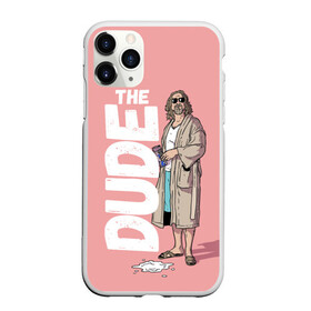 Чехол для iPhone 11 Pro Max матовый с принтом The Real Dude в городе Новоалтайск, Силикон |  | big lebowski | donney | dude | lebowski | the big lebowski | the dude | walter | большой лебовски | лебовски | чувак