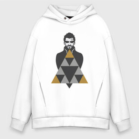 Мужское худи Oversize хлопок с принтом Mankind Divided в городе Новоалтайск, френч-терри — 70% хлопок, 30% полиэстер. Мягкий теплый начес внутри —100% хлопок | боковые карманы, эластичные манжеты и нижняя кромка, капюшон на магнитной кнопке | cyberpunk | deus ex | game | games | адам дженсен | будущее | деус екс | деус экс | игра | игры | киберпанк