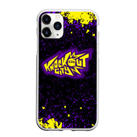 Чехол для iPhone 11 Pro матовый с принтом Knockout City, logo в городе Новоалтайск, Силикон |  | knockout city | вышибала | игра | логотипы игр | нокаут | нокаут сити | экшн