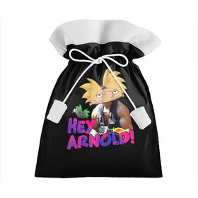 Подарочный 3D мешок с принтом Hey Arnold (Predator) в городе Новоалтайск, 100% полиэстер | Размер: 29*39 см | arnie | arnold | burt | gerald | hey | johanssen | martin | nickelodeon | predator | арни | арнольд | берт | джеральд | джохансен | мартин | мульт | мультфильм | никелодеон | хищник | шварценеггер | эй