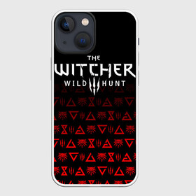 Чехол для iPhone 13 mini с принтом THE WITCHER [1] в городе Новоалтайск,  |  | the witcher | the witcher wild hunt | ведьмак | ведьмак 3: дикая охота