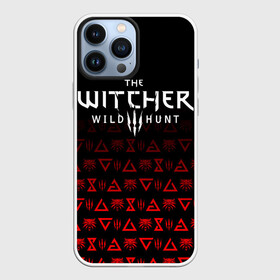 Чехол для iPhone 13 Pro Max с принтом THE WITCHER [1] в городе Новоалтайск,  |  | Тематика изображения на принте: the witcher | the witcher wild hunt | ведьмак | ведьмак 3: дикая охота