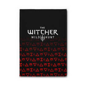 Обложка для автодокументов с принтом THE WITCHER [1] в городе Новоалтайск, натуральная кожа |  размер 19,9*13 см; внутри 4 больших “конверта” для документов и один маленький отдел — туда идеально встанут права | the witcher | the witcher wild hunt | ведьмак | ведьмак 3: дикая охота