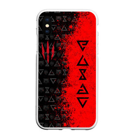 Чехол для iPhone XS Max матовый с принтом THE WITCHER [9] в городе Новоалтайск, Силикон | Область печати: задняя сторона чехла, без боковых панелей | the witcher | the witcher wild hunt | ведьмак | ведьмак 3: дикая охота