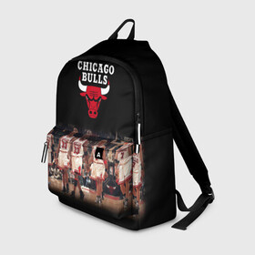 Рюкзак 3D с принтом CHICAGO BULLS [3] в городе Новоалтайск, 100% полиэстер | лямки с регулируемой длиной, сверху петелька, чтобы рюкзак можно было повесить на вешалку. Основное отделение закрывается на молнию, как и внешний карман. Внутри два дополнительных кармана, один из которых закрывается на молнию. По бокам два дополнительных кармашка | basketball | bulls | chicago | chicago bulls | jordan | nba | баскетбол | джордан | нба | чикаго буллз