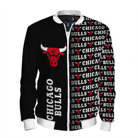 Мужской бомбер 3D с принтом CHICAGO BULLS [7] в городе Новоалтайск, 100% полиэстер | застегивается на молнию, по бокам два кармана без застежек, по низу бомбера и на воротнике - эластичная резинка | basketball | bulls | chicago | chicago bulls | jordan | nba | баскетбол | джордан | нба | чикаго буллз