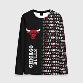 Мужской лонгслив 3D с принтом CHICAGO BULLS [7] в городе Новоалтайск, 100% полиэстер | длинные рукава, круглый вырез горловины, полуприлегающий силуэт | basketball | bulls | chicago | chicago bulls | jordan | nba | баскетбол | джордан | нба | чикаго буллз