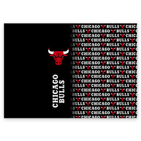 Поздравительная открытка с принтом CHICAGO BULLS [7] в городе Новоалтайск, 100% бумага | плотность бумаги 280 г/м2, матовая, на обратной стороне линовка и место для марки
 | basketball | bulls | chicago | chicago bulls | jordan | nba | баскетбол | джордан | нба | чикаго буллз