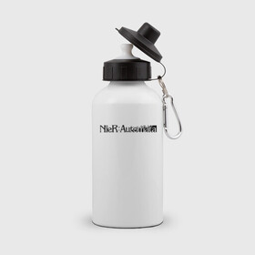 Бутылка спортивная с принтом Nier Automata Logo (Z) в городе Новоалтайск, металл | емкость — 500 мл, в комплекте две пластиковые крышки и карабин для крепления | Тематика изображения на принте: automata | bayonetta | drakengard | nier | nier automata | rpg | yorha | yorha 2b | компьютерная игра | ниэр | рпг